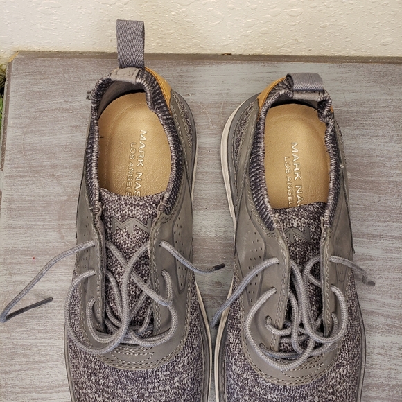 Mark Nason Gray Heathered Oxfords Size 7½ (A3)